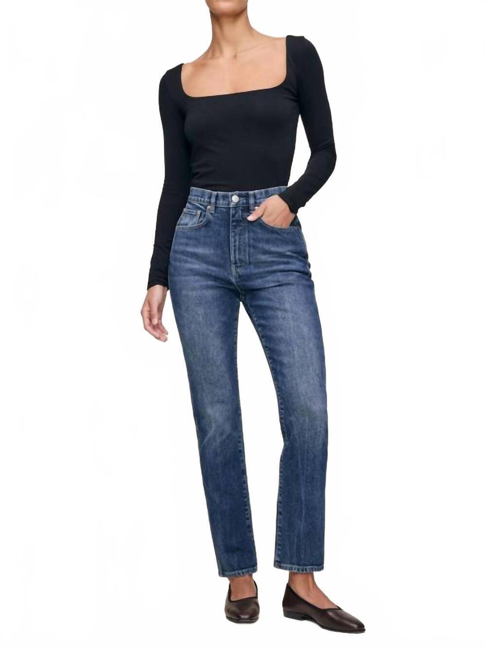 NEW DL1961 - WOMEN'S kristy cigarette high rise jeans in moon lake